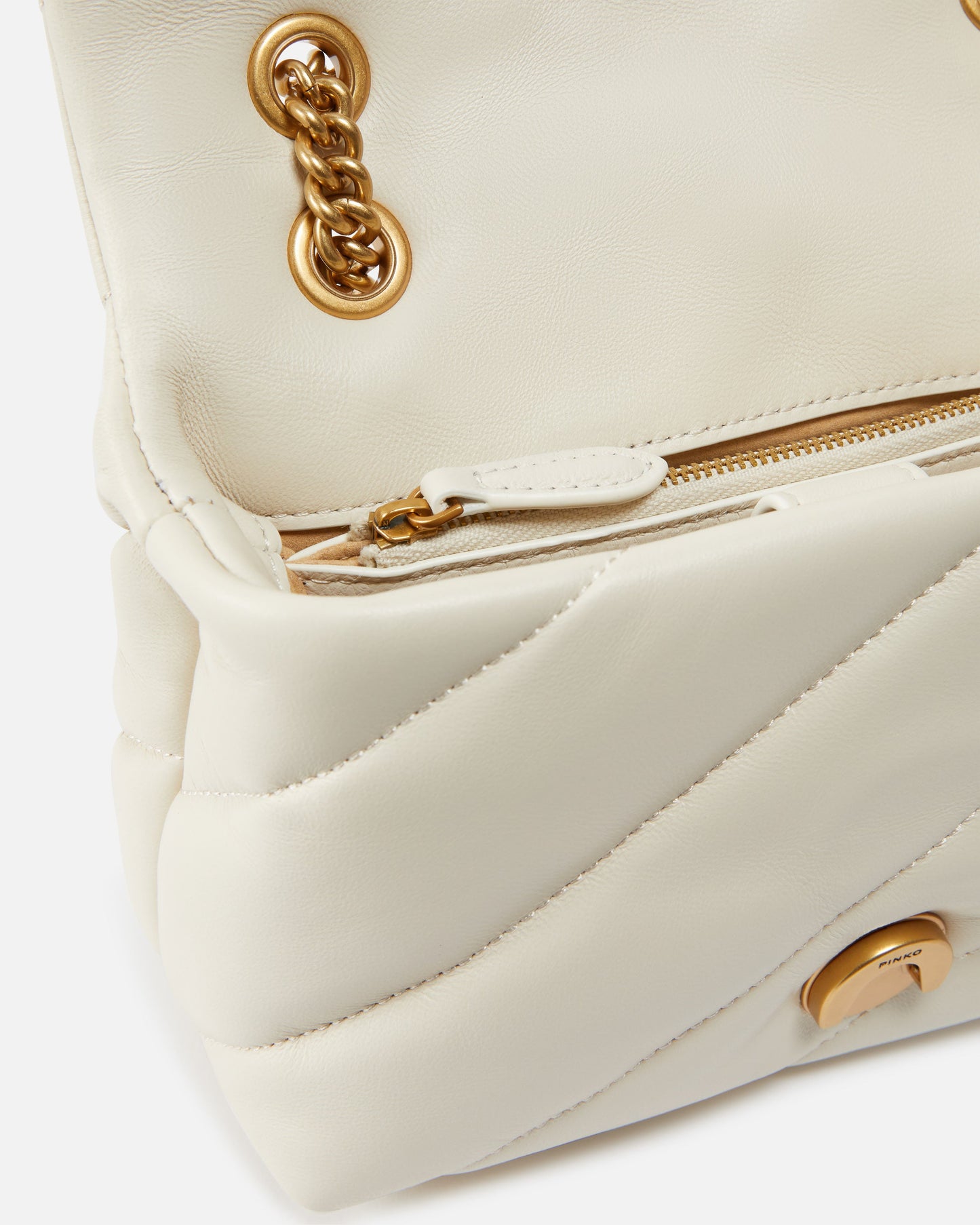Small shoulder bag Love Bag Puff Maxi Quilt