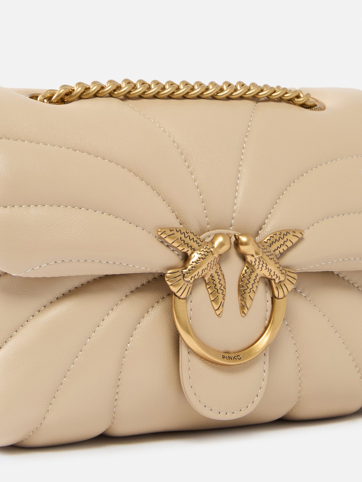 Love Bag Puff Butterfly mini nappa leather crossbody bag