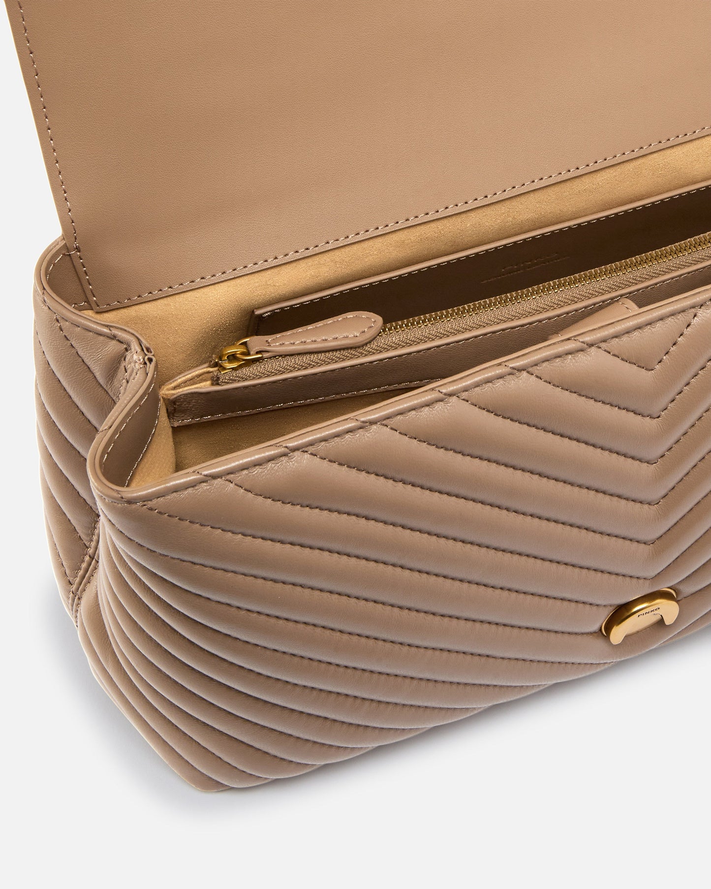 Large handbag Lady Love Bag Puff Chevron