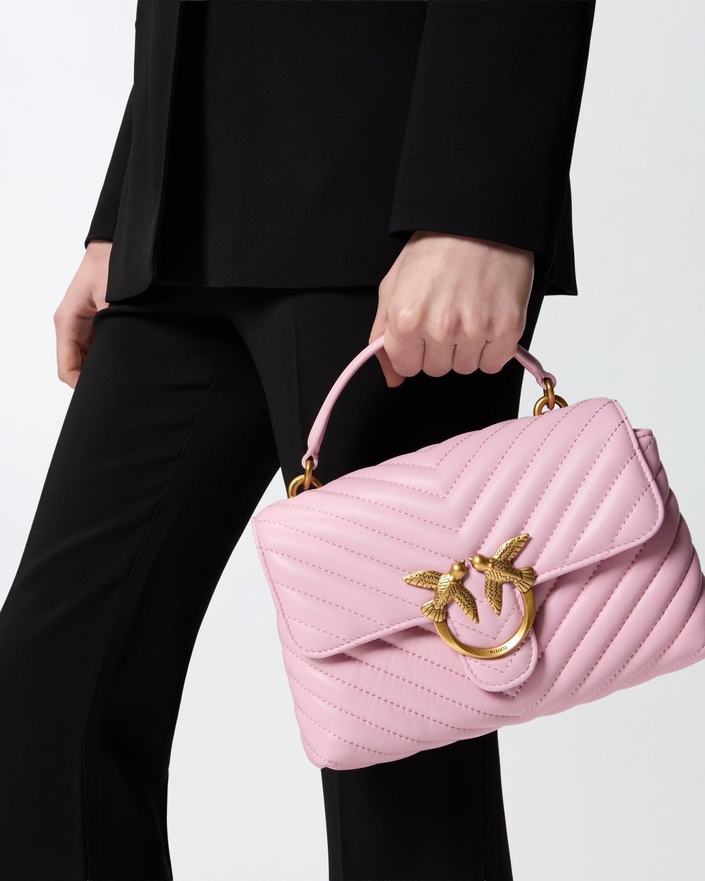 Mini handbag Lady Love Bag Puff Chevron