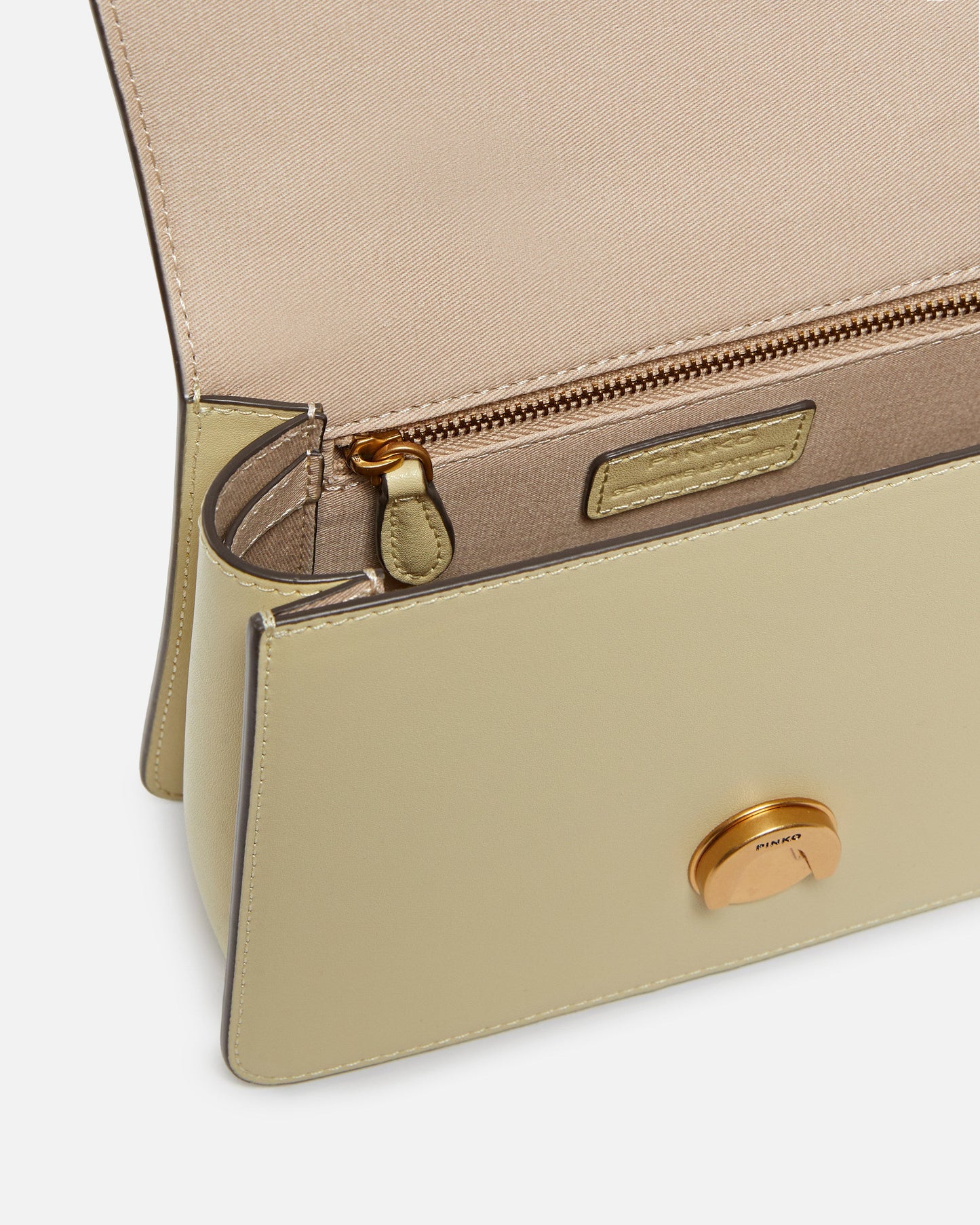 Mini handbag Love Bag Top Handle in leather