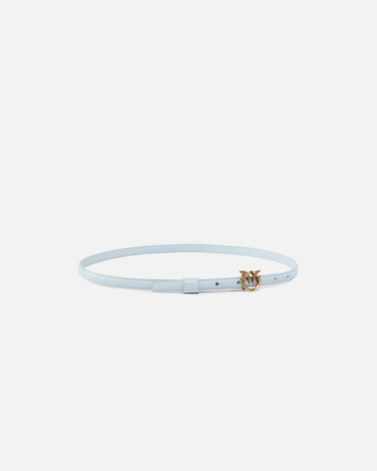 Thin belt with Love Birds buckle, 1cm