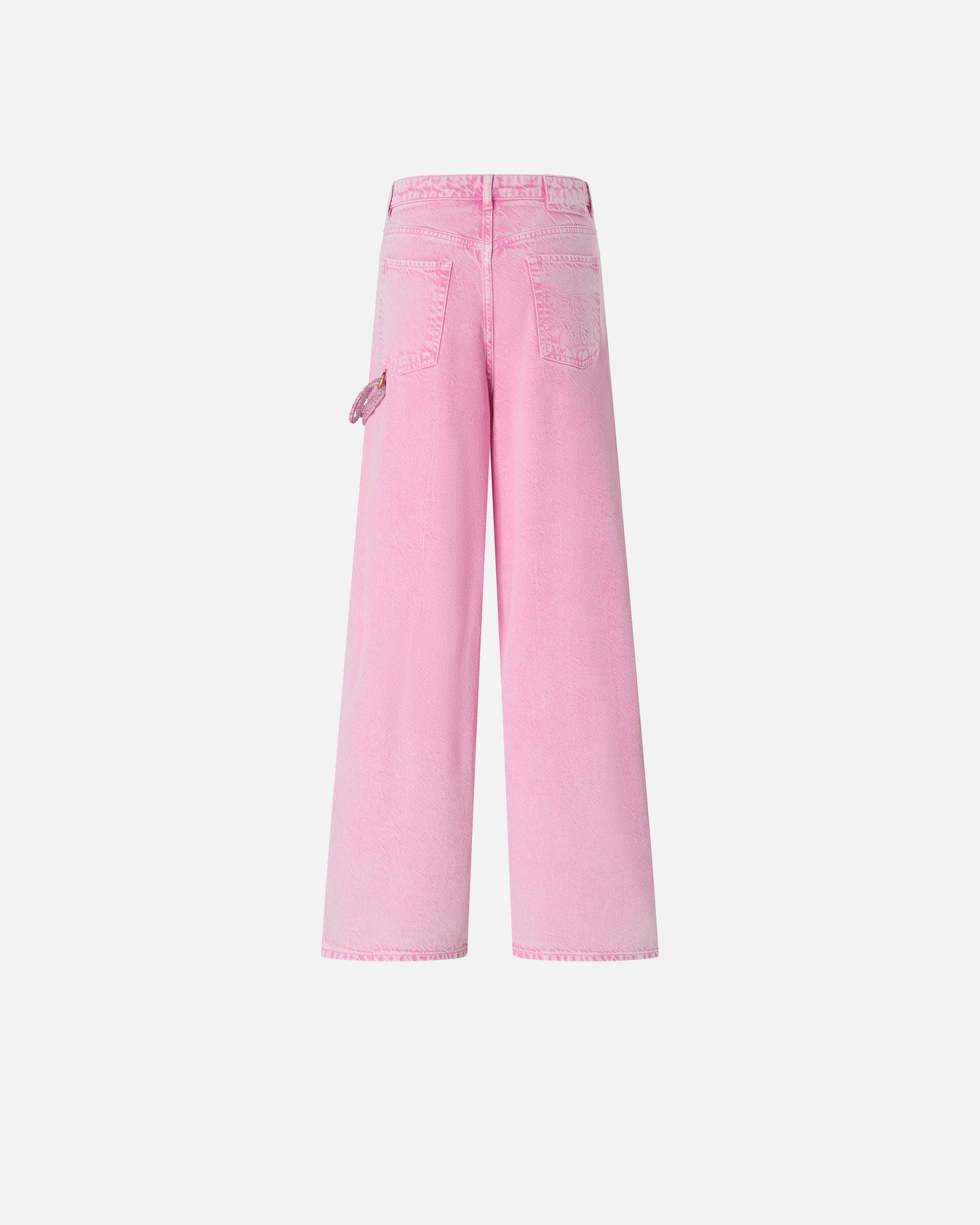 Jeans with jewel cord