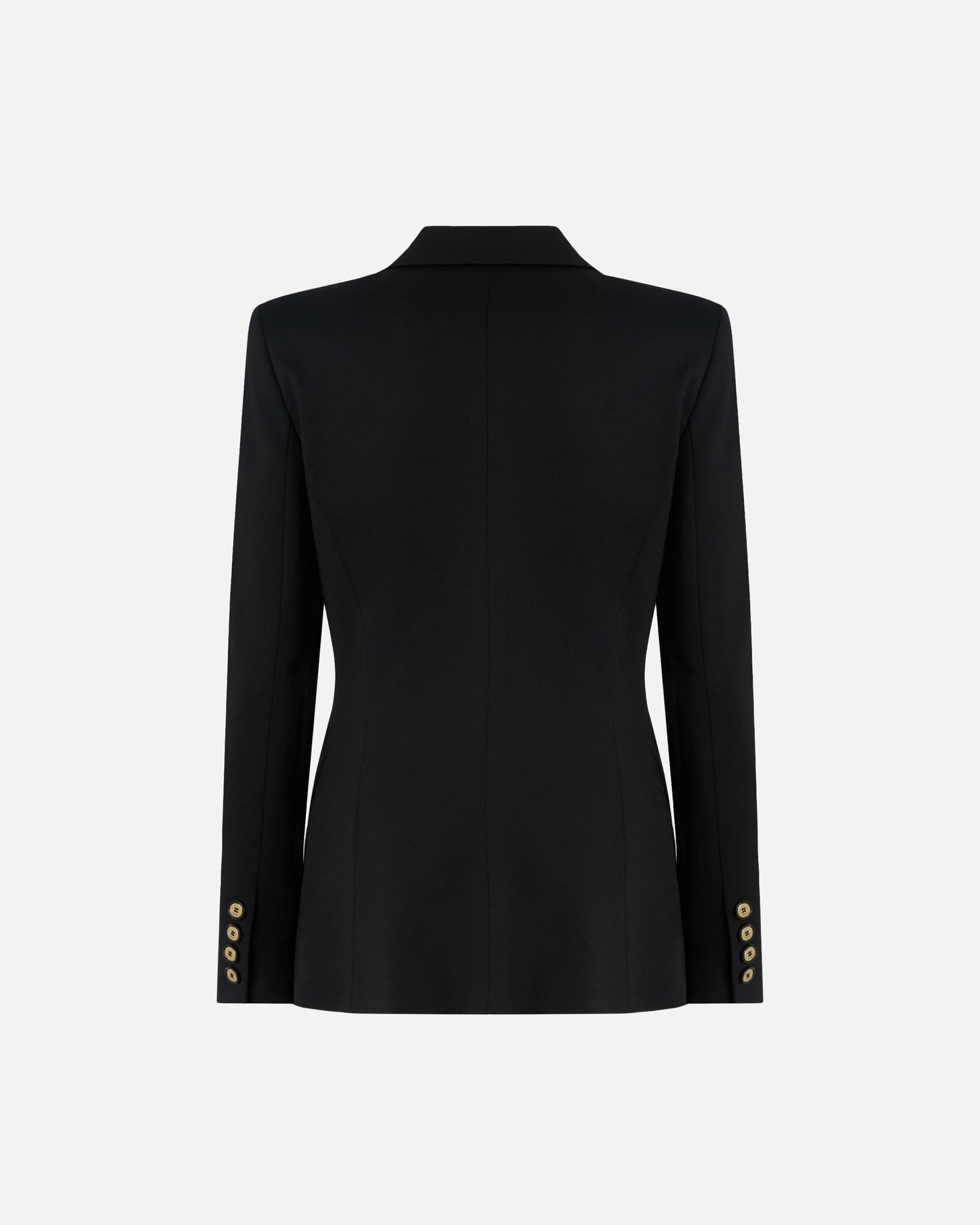 Fitted jacket with gold-coloured buttons