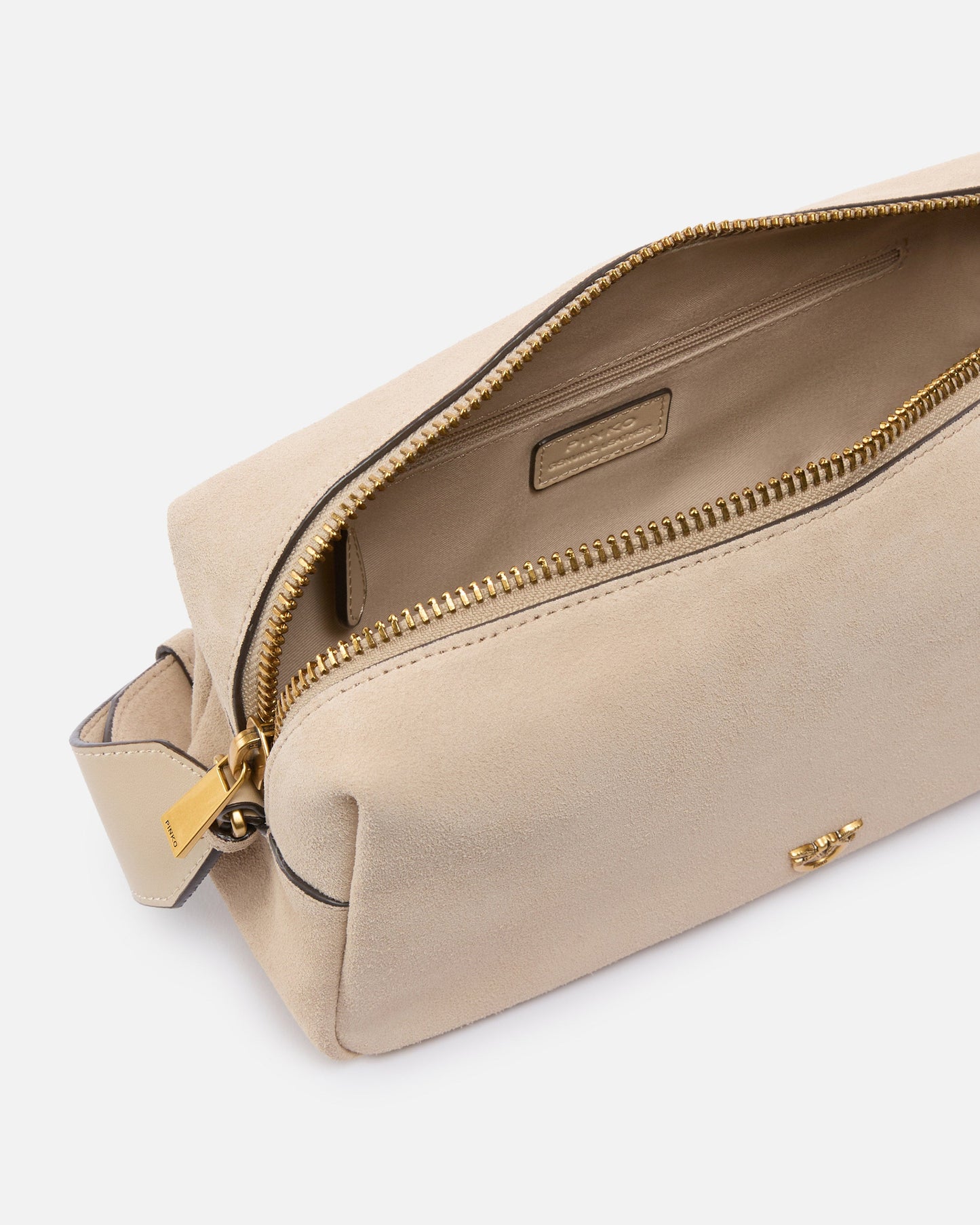 Horizontal Bag medium shoulder bag in suede