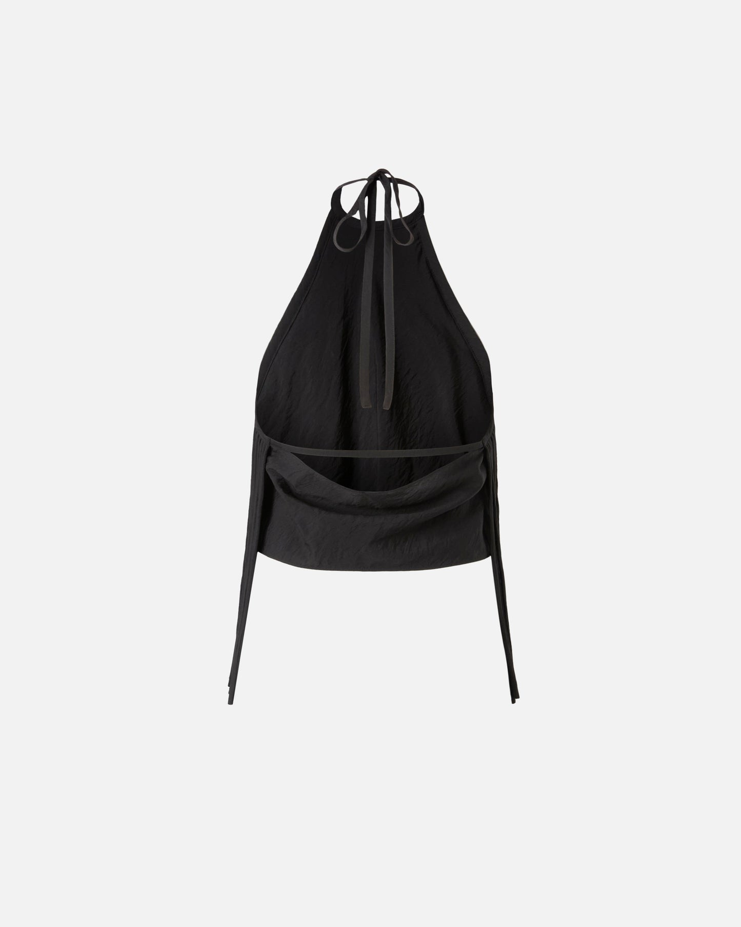 Halterneck top with fringes