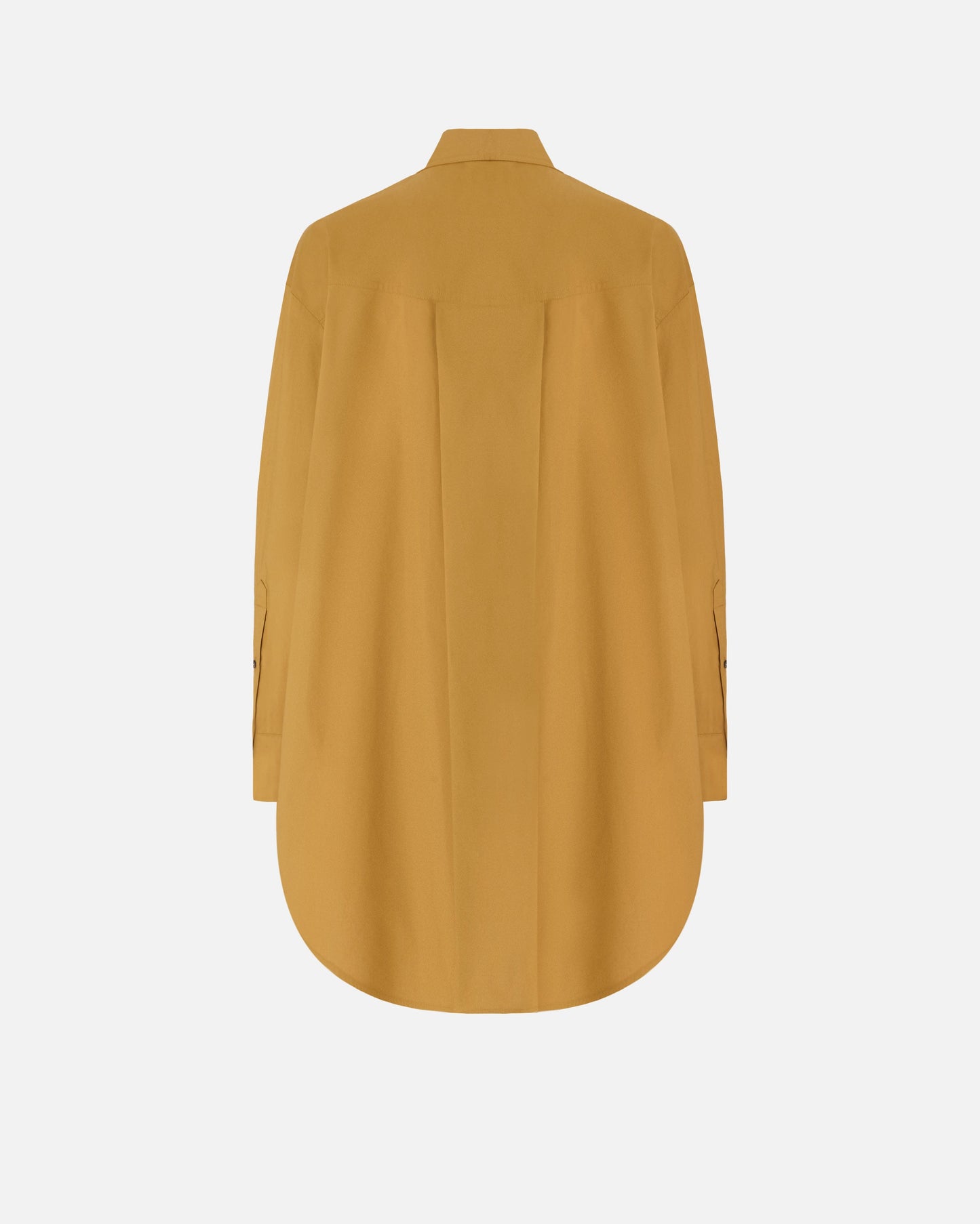 Mini shirt dress with fringing