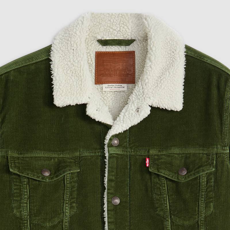 Relaxed Fit Sherpa Trucker Jacket