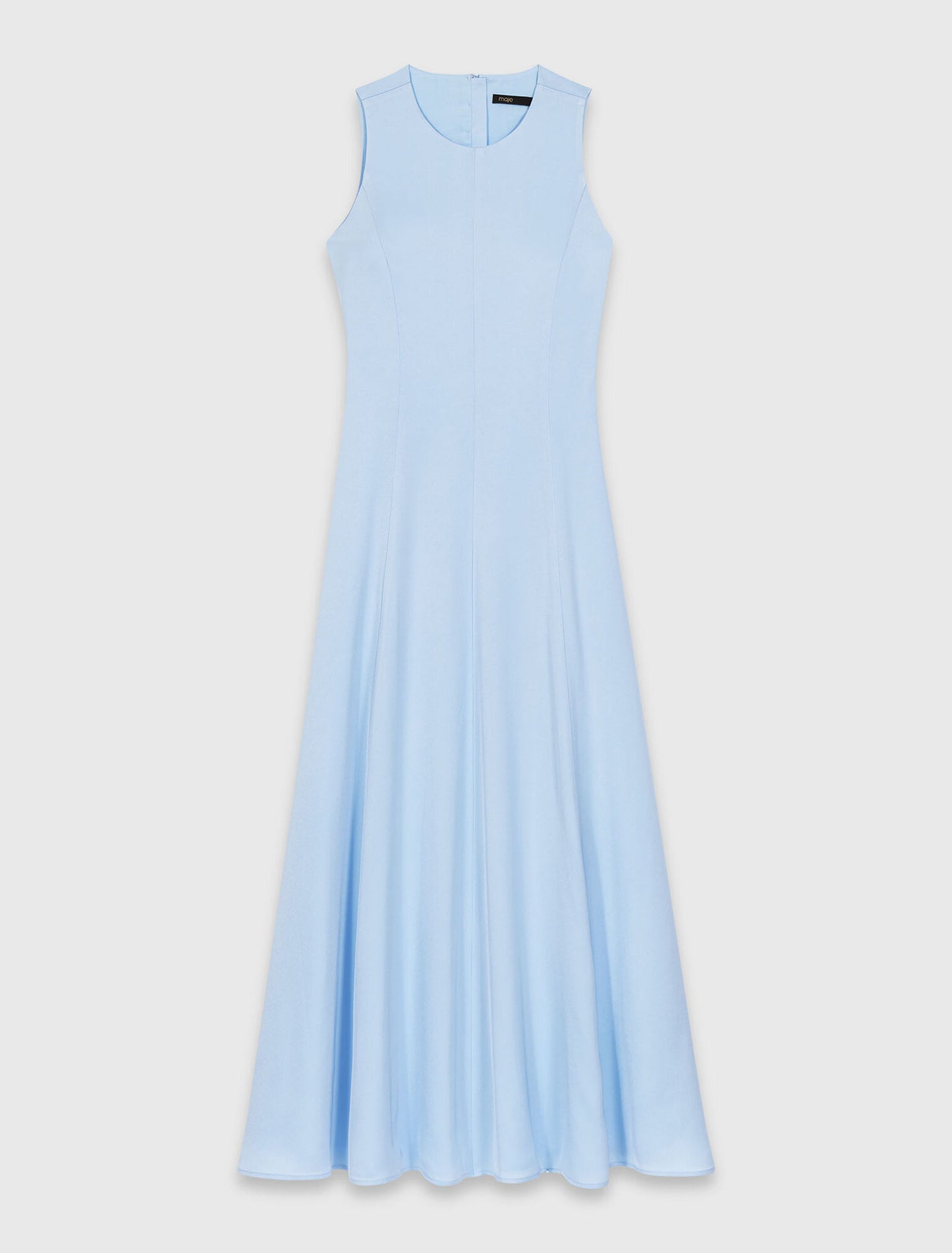 Open-back maxi dress