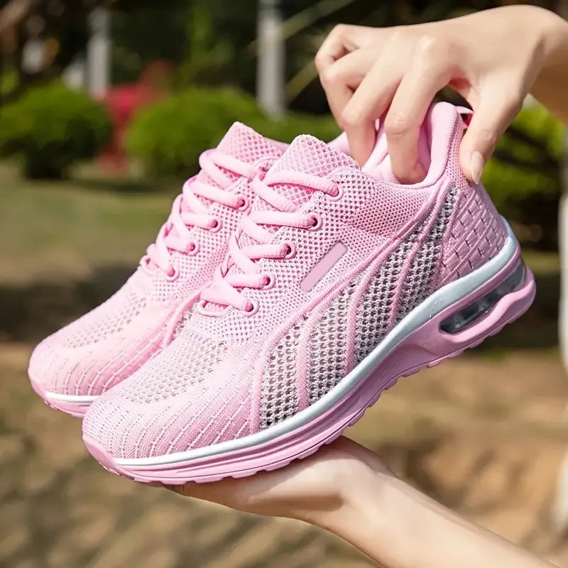 Atmungsaktive Air-Cushion-Stricklaufschuhe