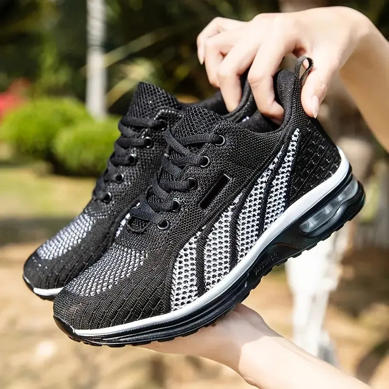 Atmungsaktive Air-Cushion-Stricklaufschuhe