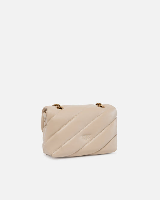 Small shoulder bag Love Bag Puff Maxi Quilt