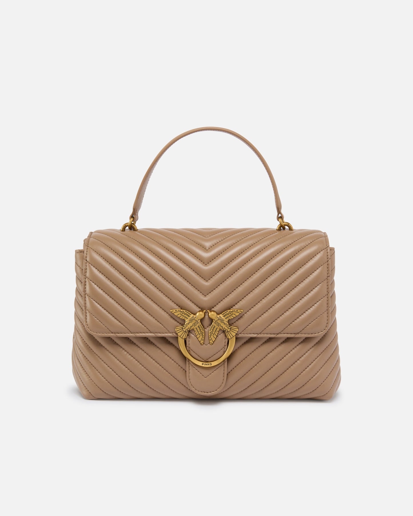 Large handbag Lady Love Bag Puff Chevron