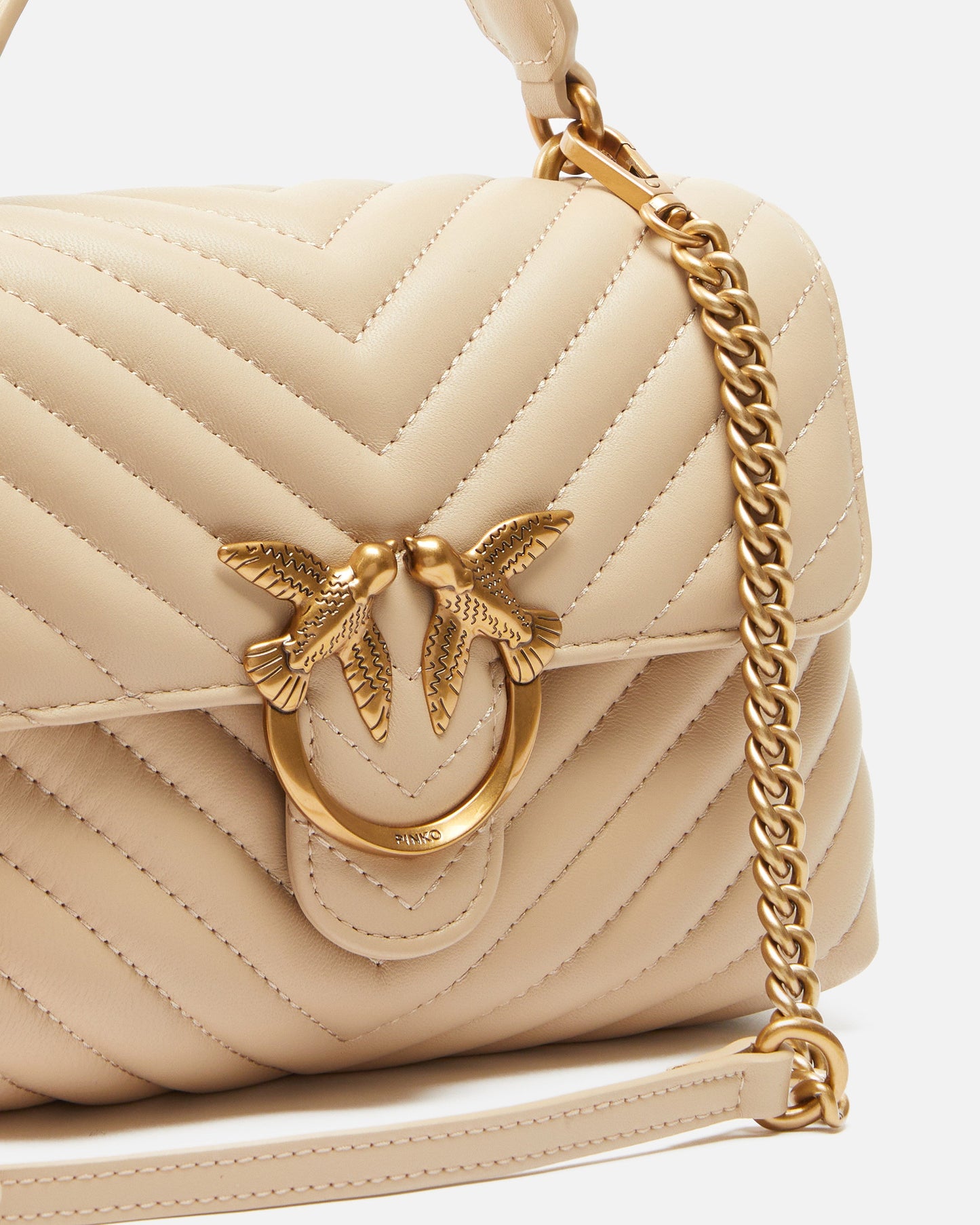 Mini handbag Lady Love Bag Puff Chevron