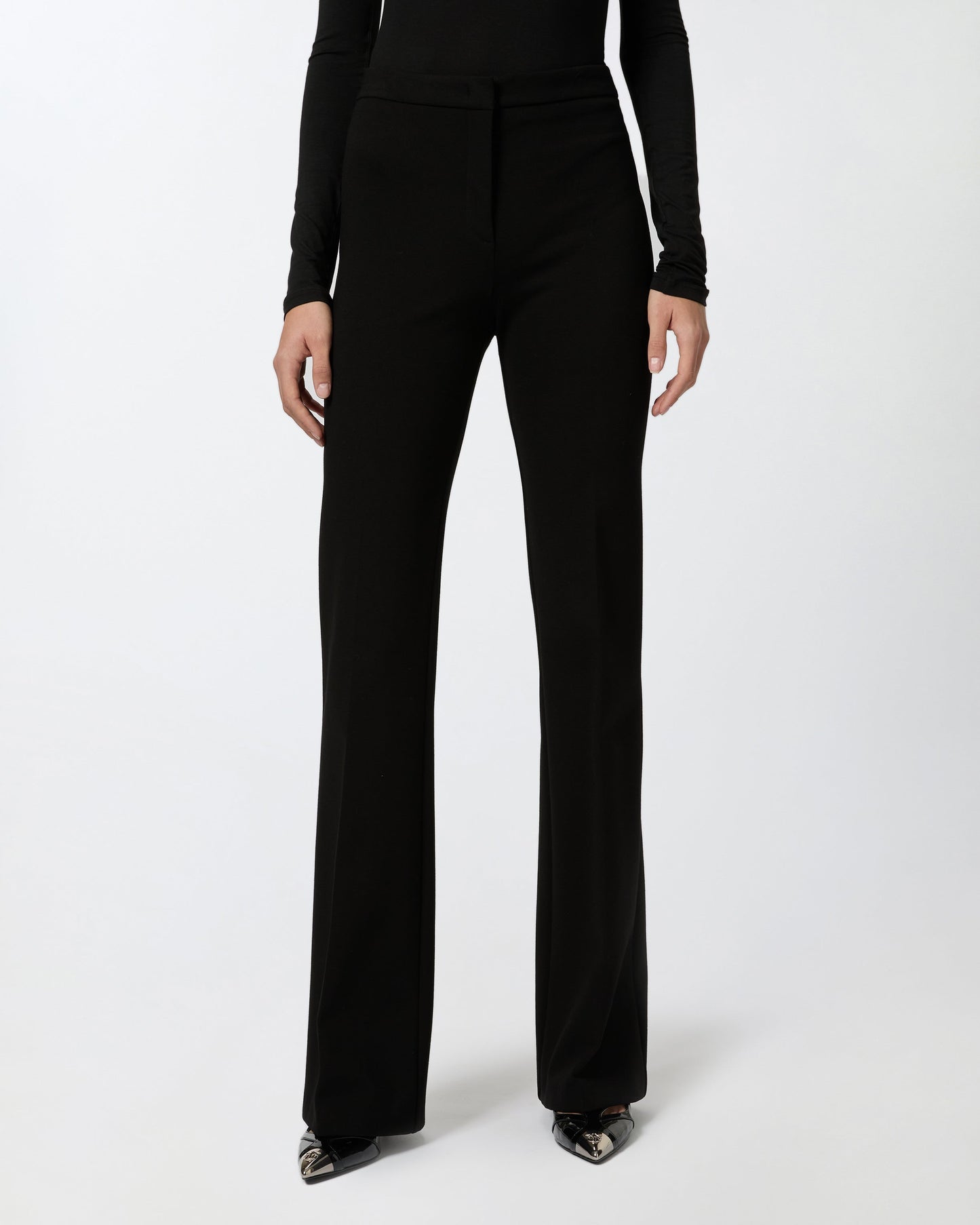Flared full Milano trousers