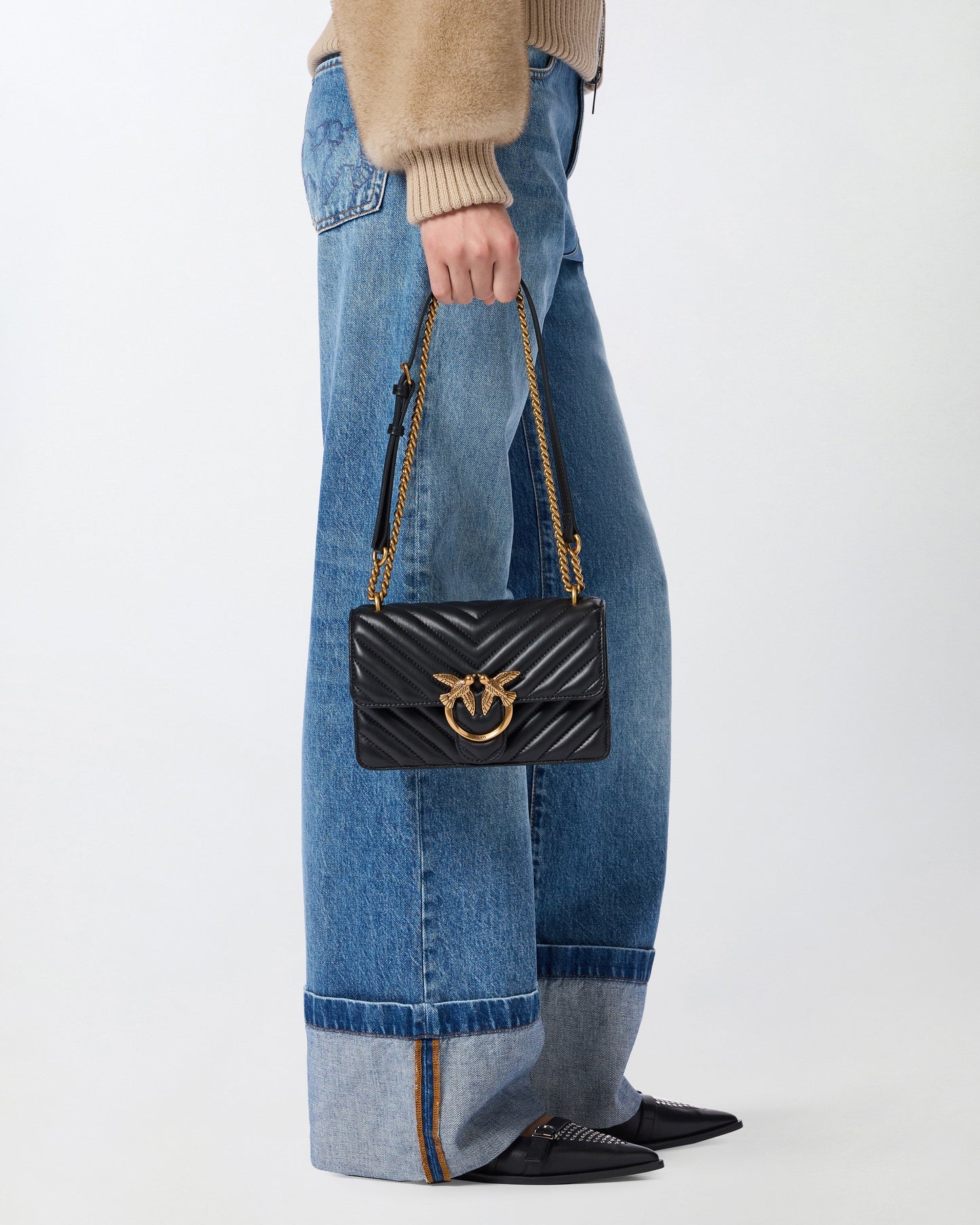 Small shoulder bag Love Bag One Chevron