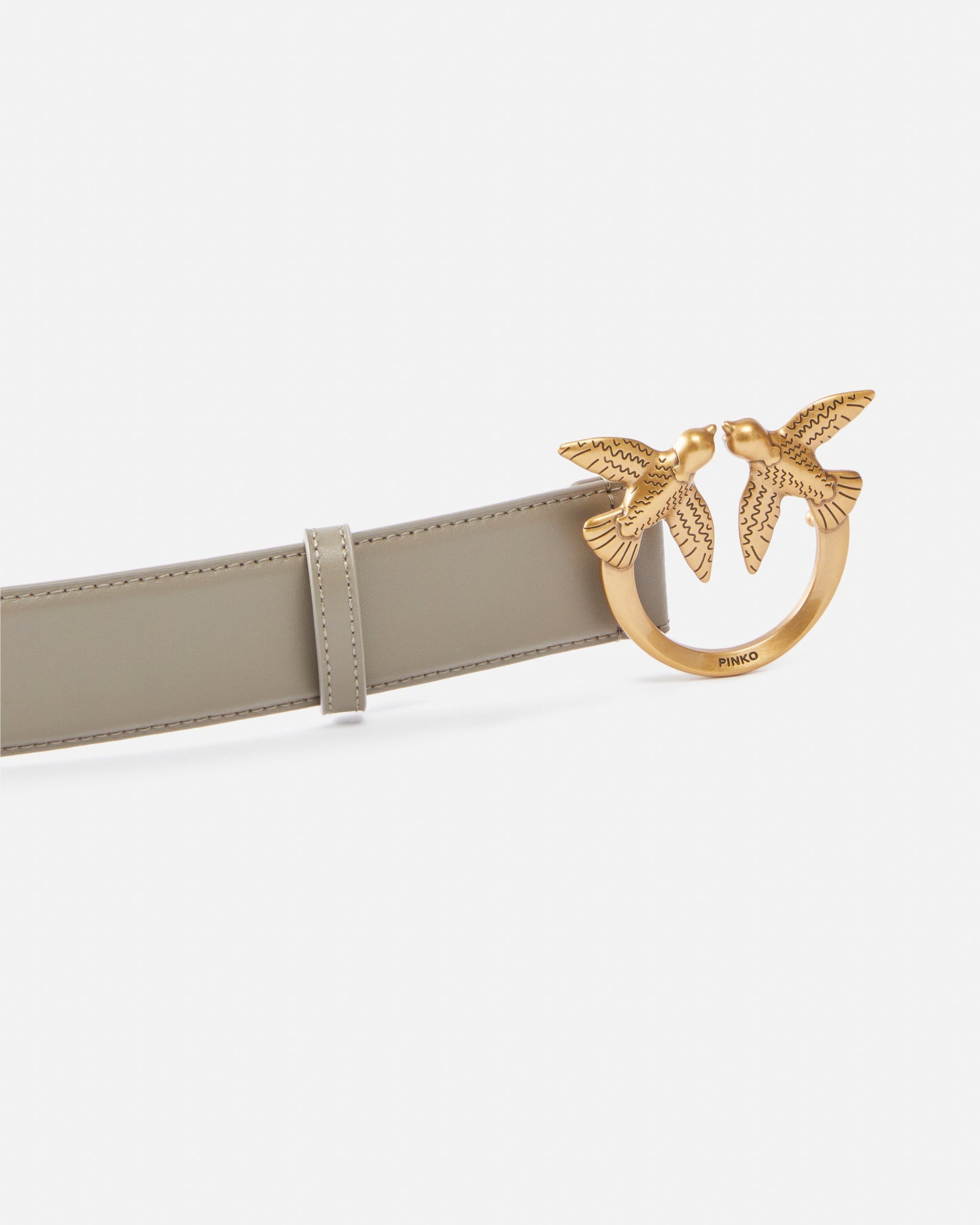 Love Birds high leather belt 4cm