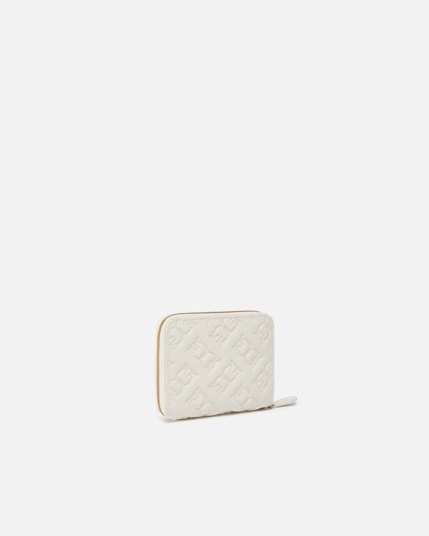 Square wallet in Monogram imprinted leather