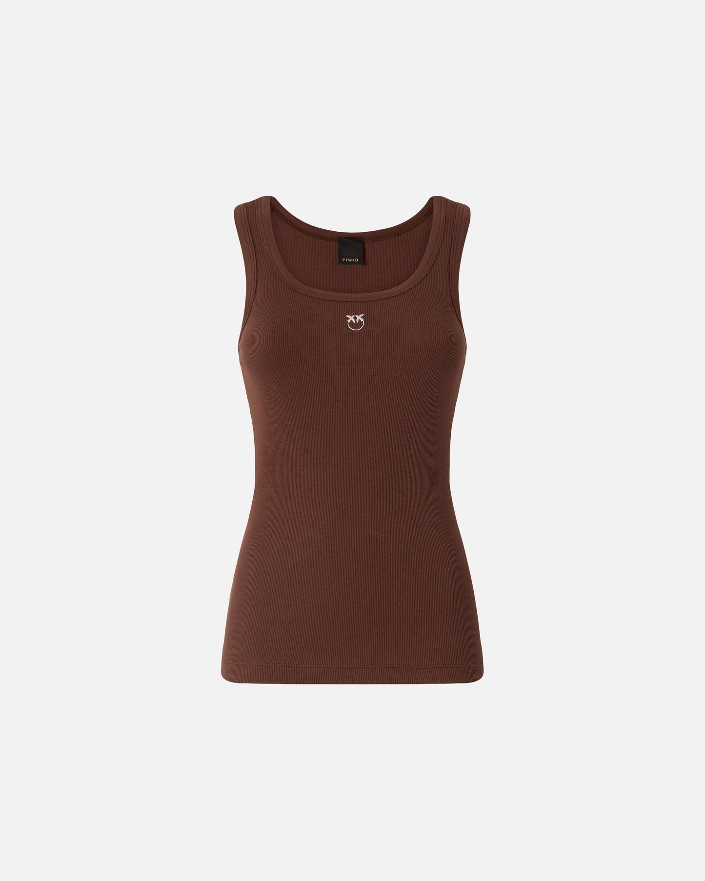 Vest top with Love Birds golden detail