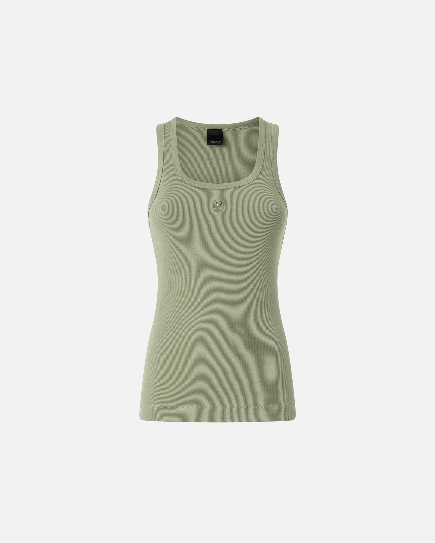 Vest top with Love Birds golden detail