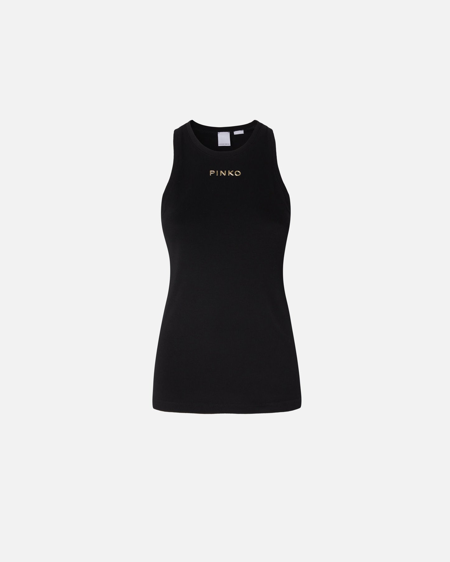 Ribbed top with logo