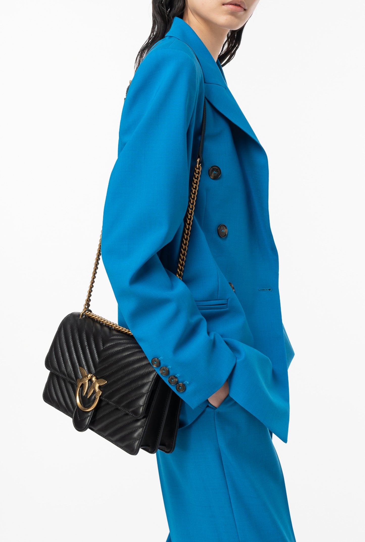 Medium shoulder bag Love Bag One Chevron