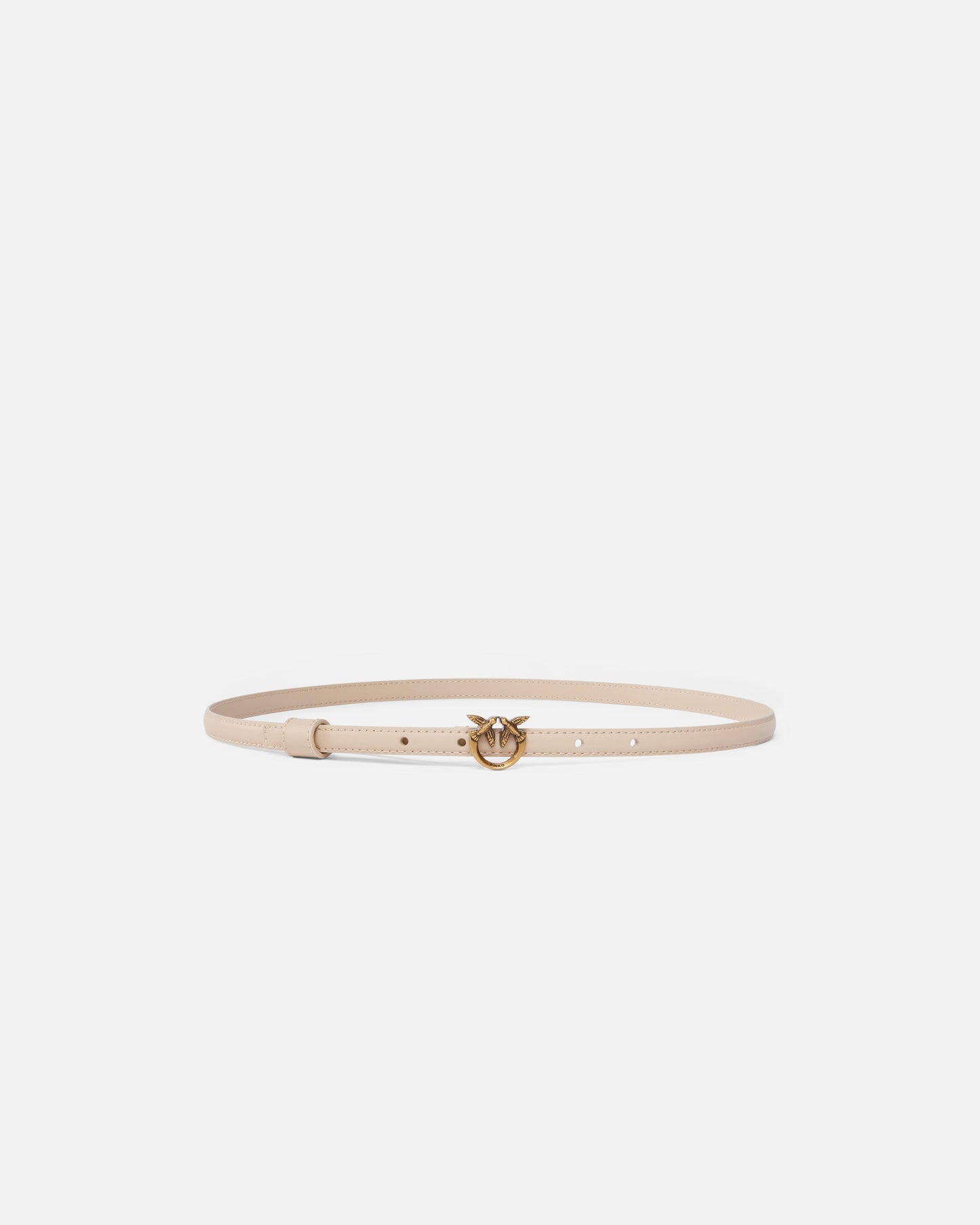 Thin belt with Love Birds buckle, 1cm
