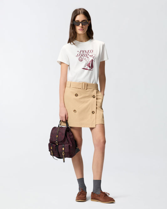 T-shirt with logo Sour disco star print