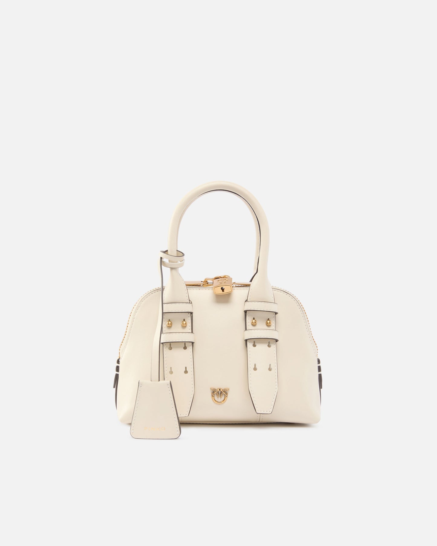 Leather Mini Escape Bag bowling bag
