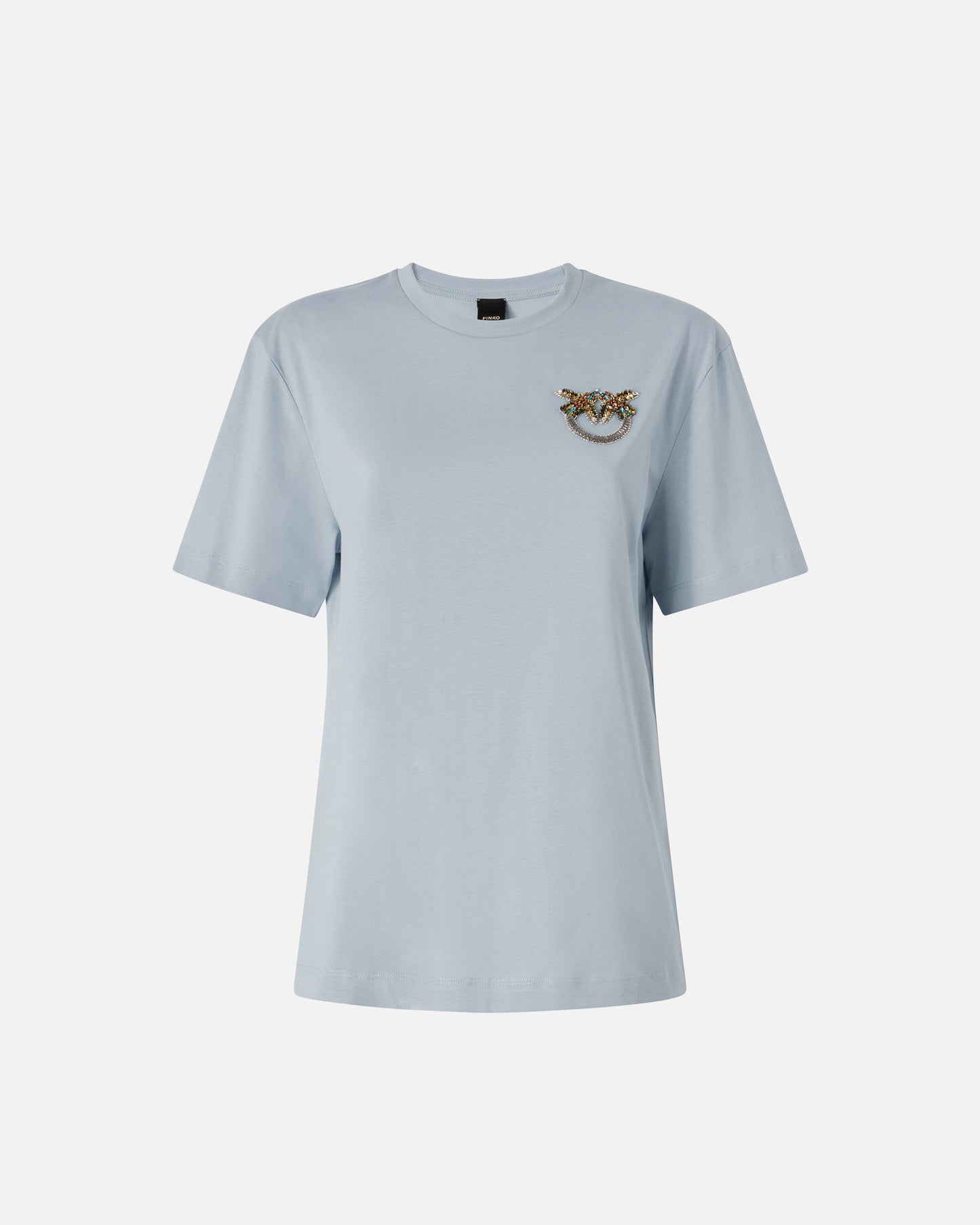 T-shirt with Love Birds jewel detail