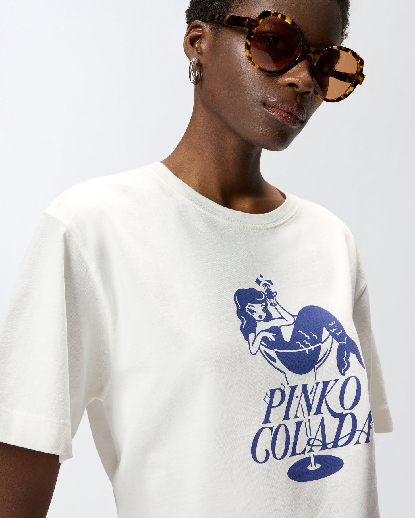 logo Colada mermaid T-shirt