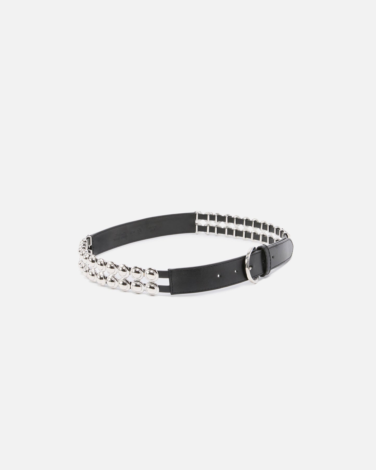3-cm belt with studs