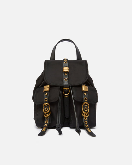Small nylon backpack