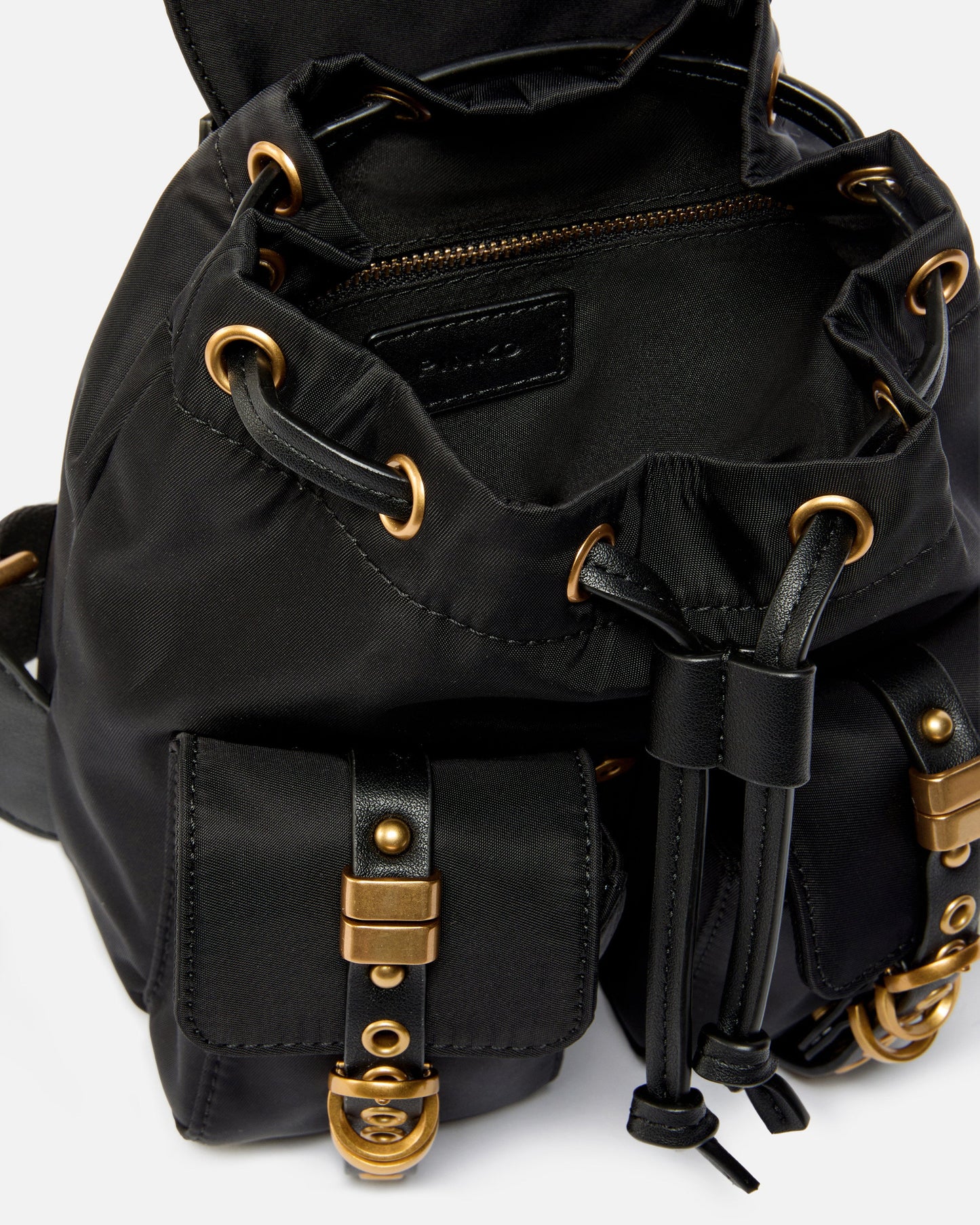 Small nylon backpack