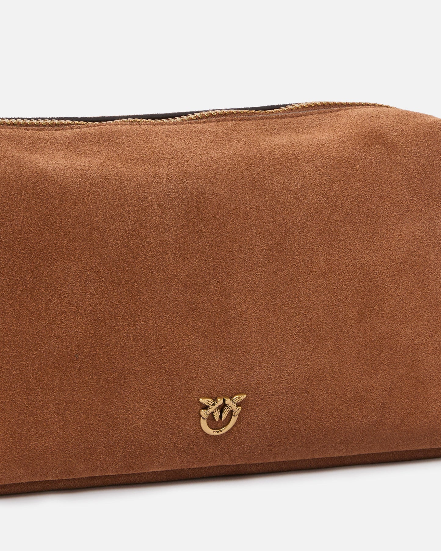 Horizontal Bag medium shoulder bag in suede