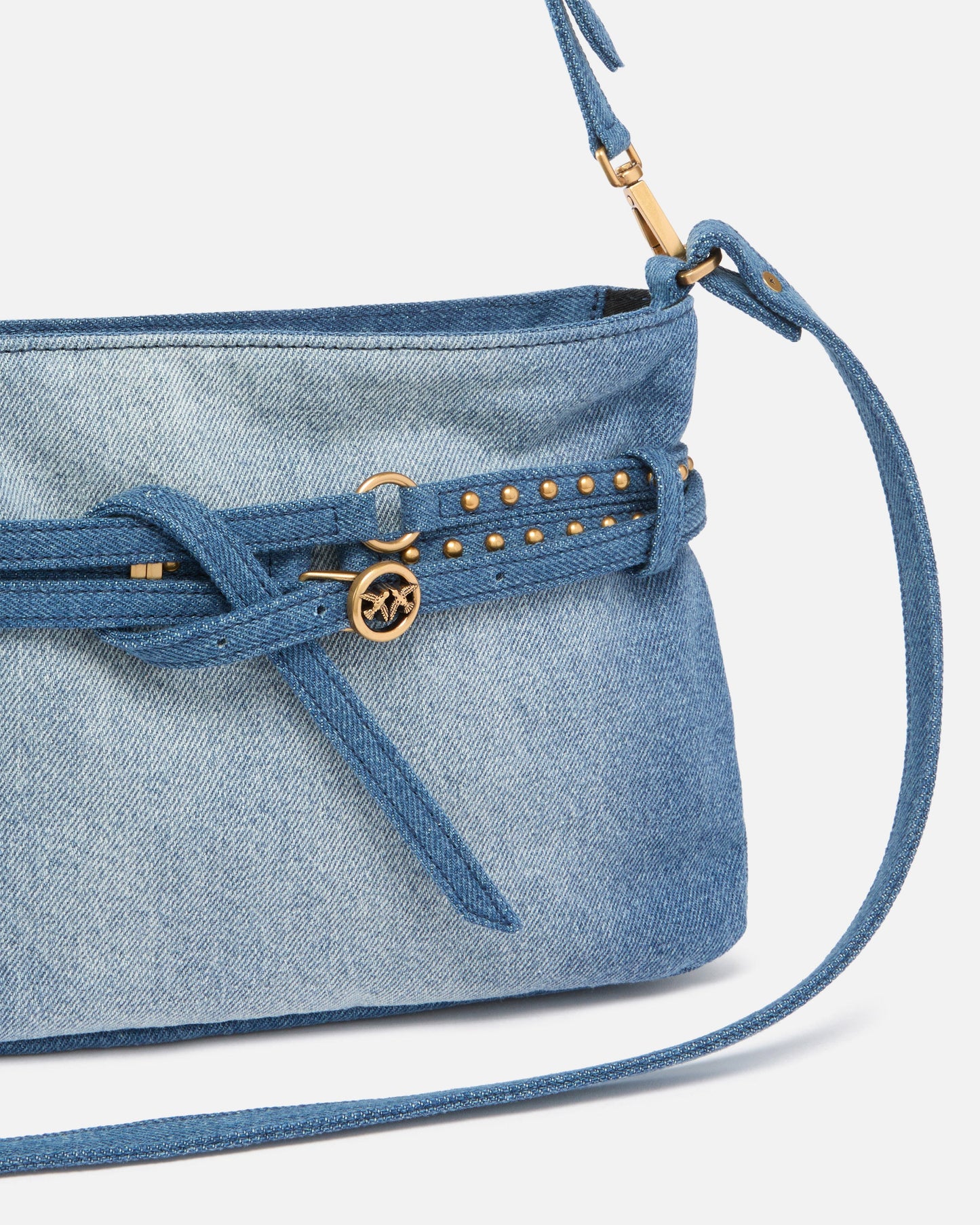 Belt Bag Mini small shoulder bag in denim