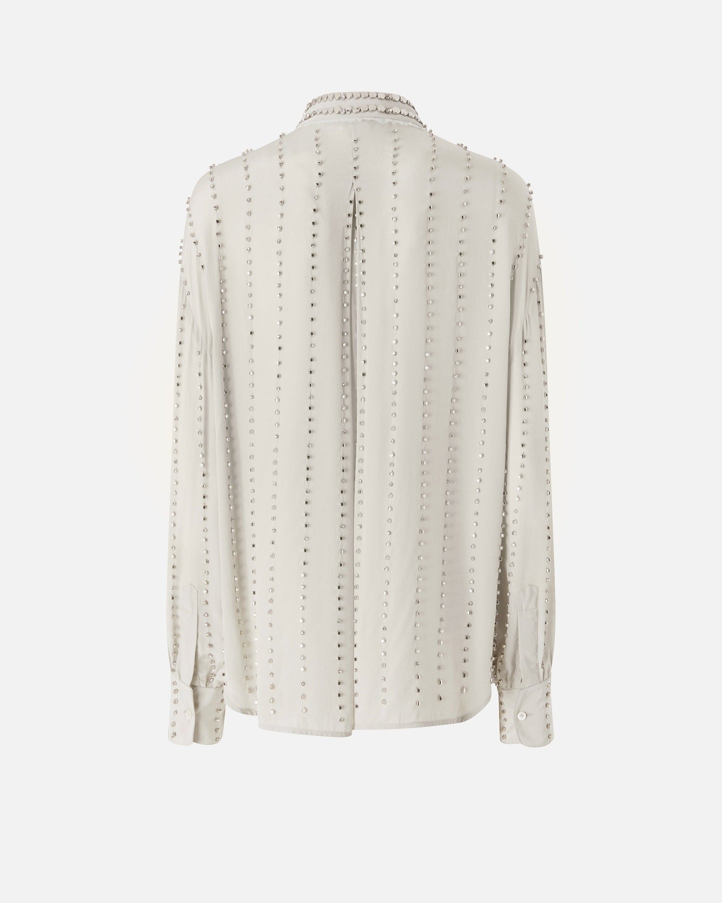 Lightweight shirt with jewel stripes