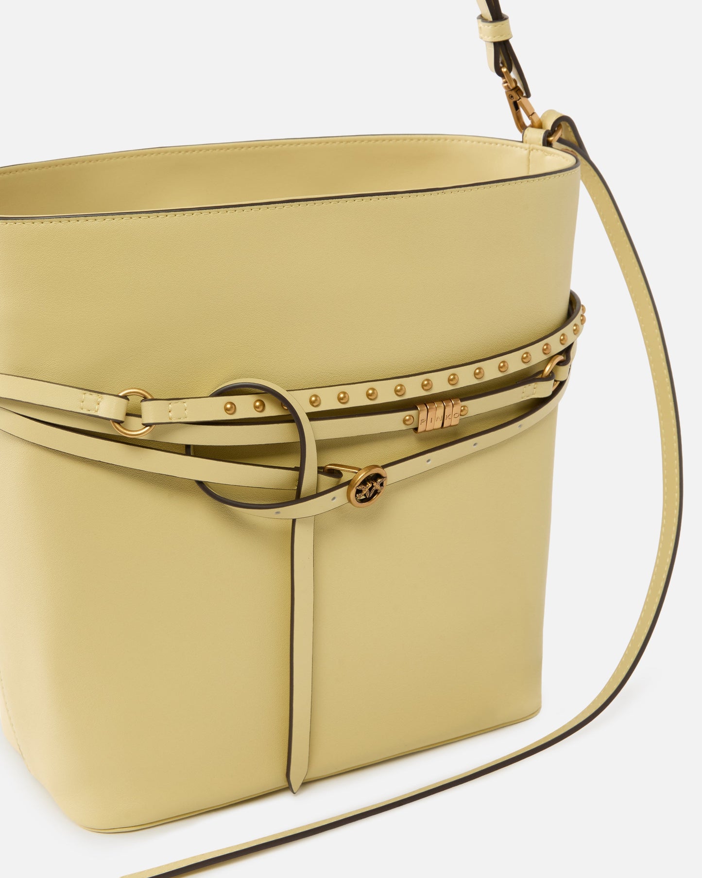 Bucket Belt Bag medium shoulder bag in leather