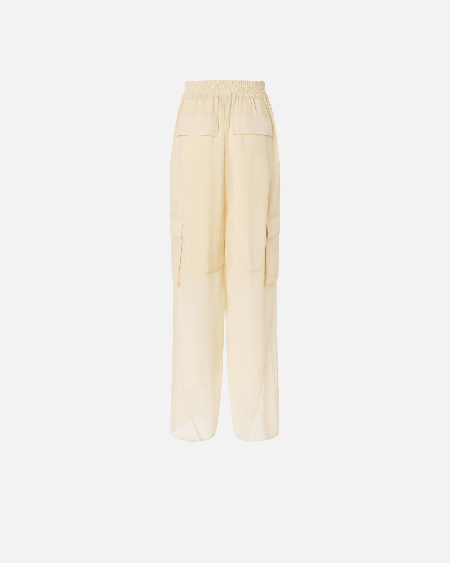 Lightweight trousers with cargo pockets