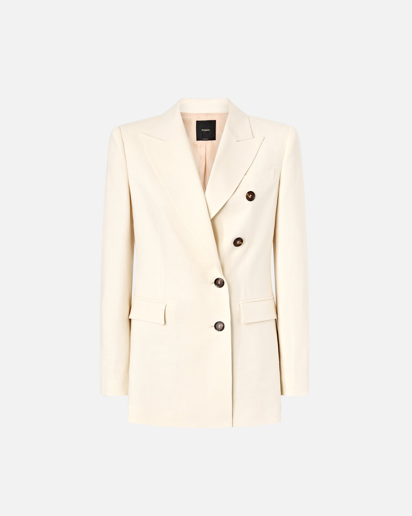 Double-breasted jacket with pockets