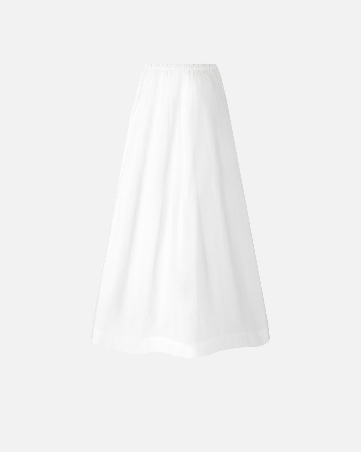 Long skirt with elasticated waist