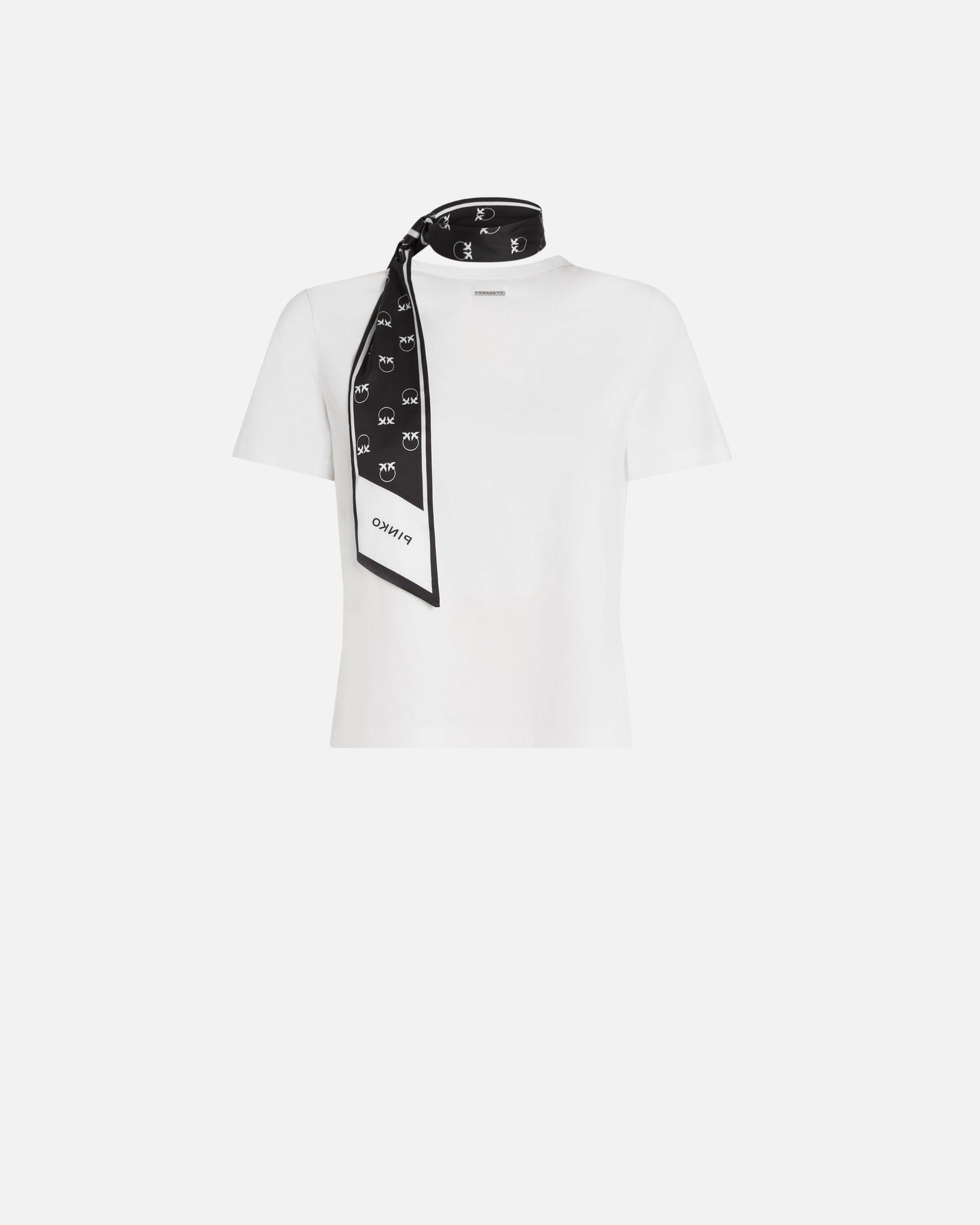 T-shirt with Love Birds logo scarf