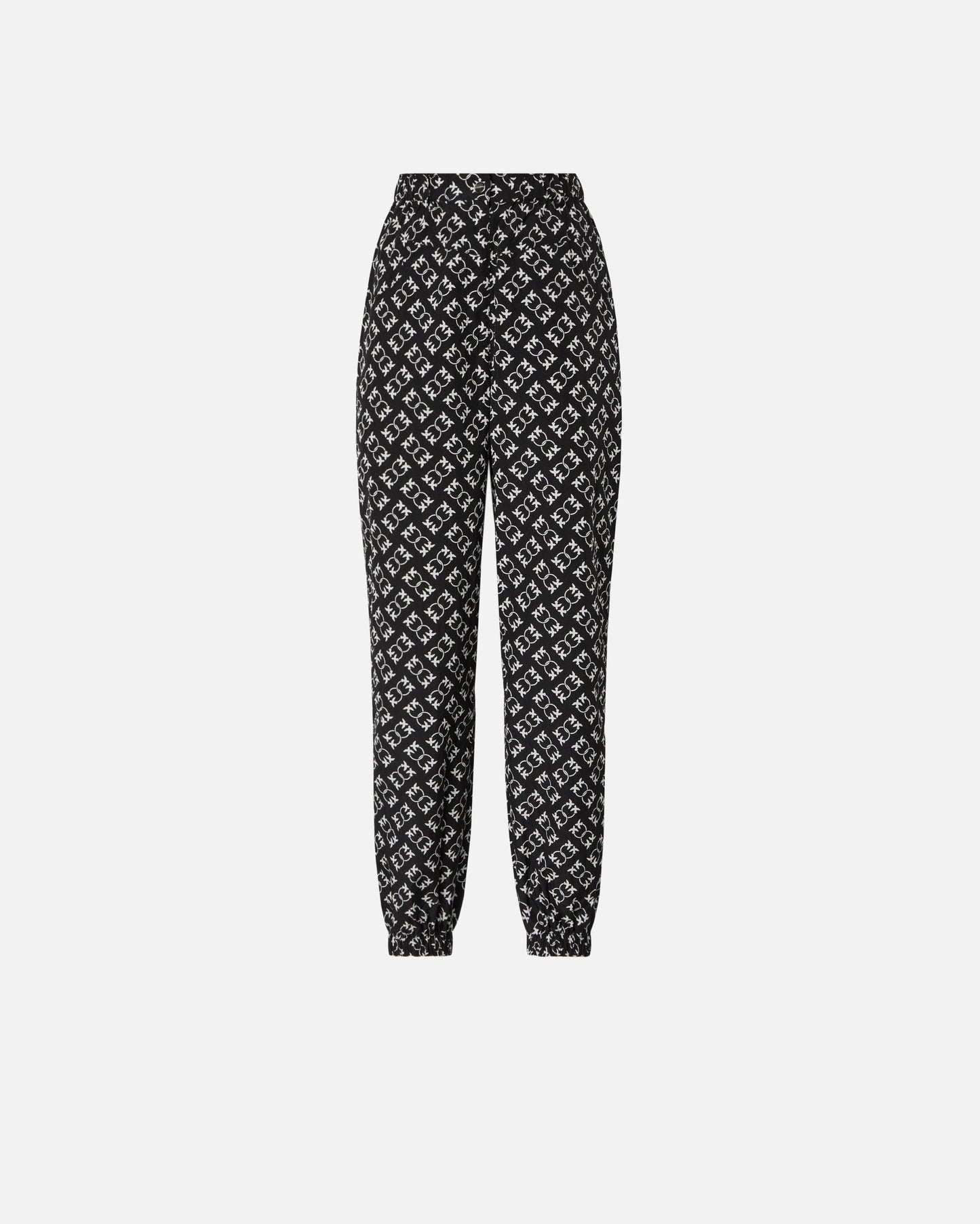 Sporty trousers with all-over Love Birds logo