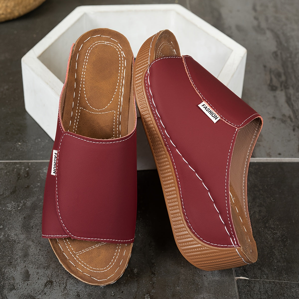 Isabella | Sandale mit 6cm Komfortsohle