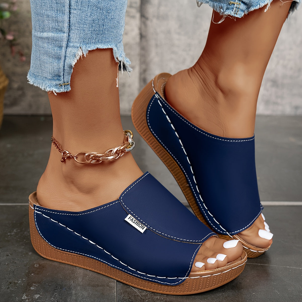 Isabella | Sandale mit 6cm Komfortsohle