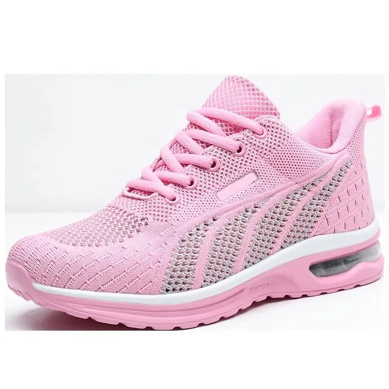 Atmungsaktive Air-Cushion-Stricklaufschuhe