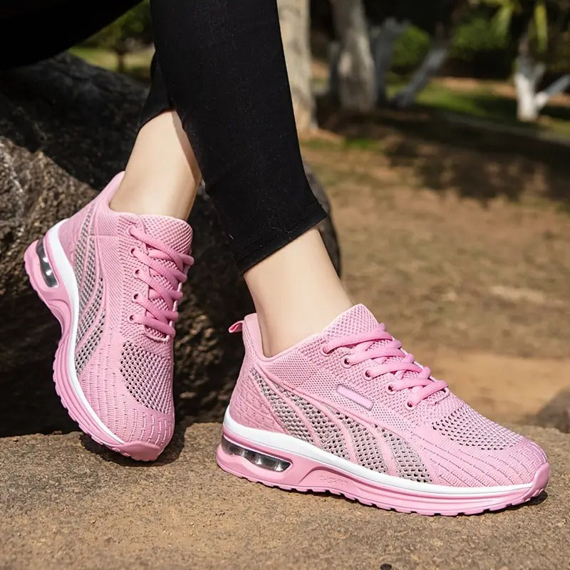 Atmungsaktive Air-Cushion-Stricklaufschuhe