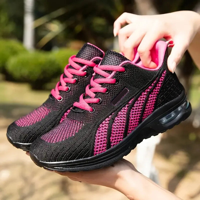 Atmungsaktive Air-Cushion-Stricklaufschuhe