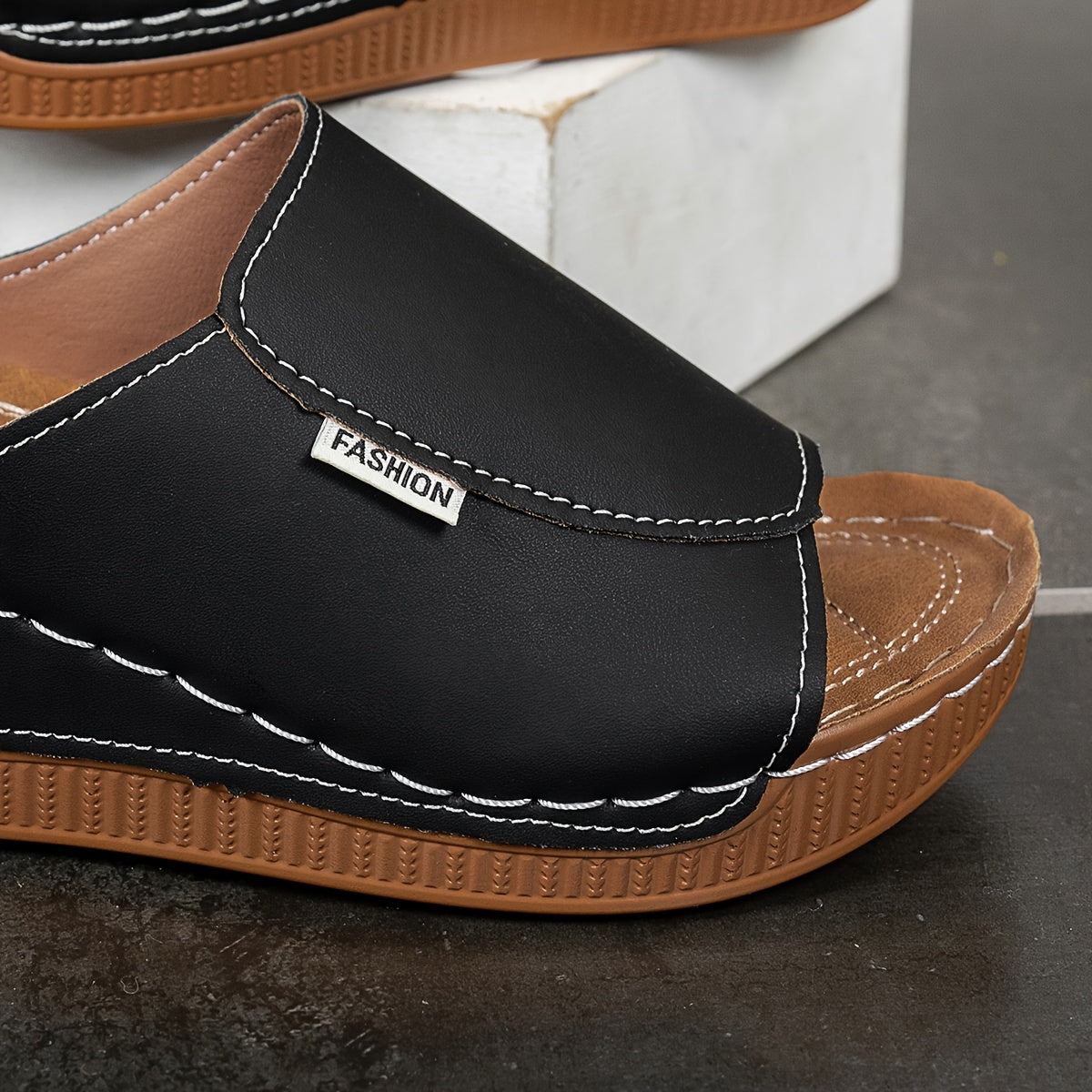 Isabella | Sandale mit 6cm Komfortsohle