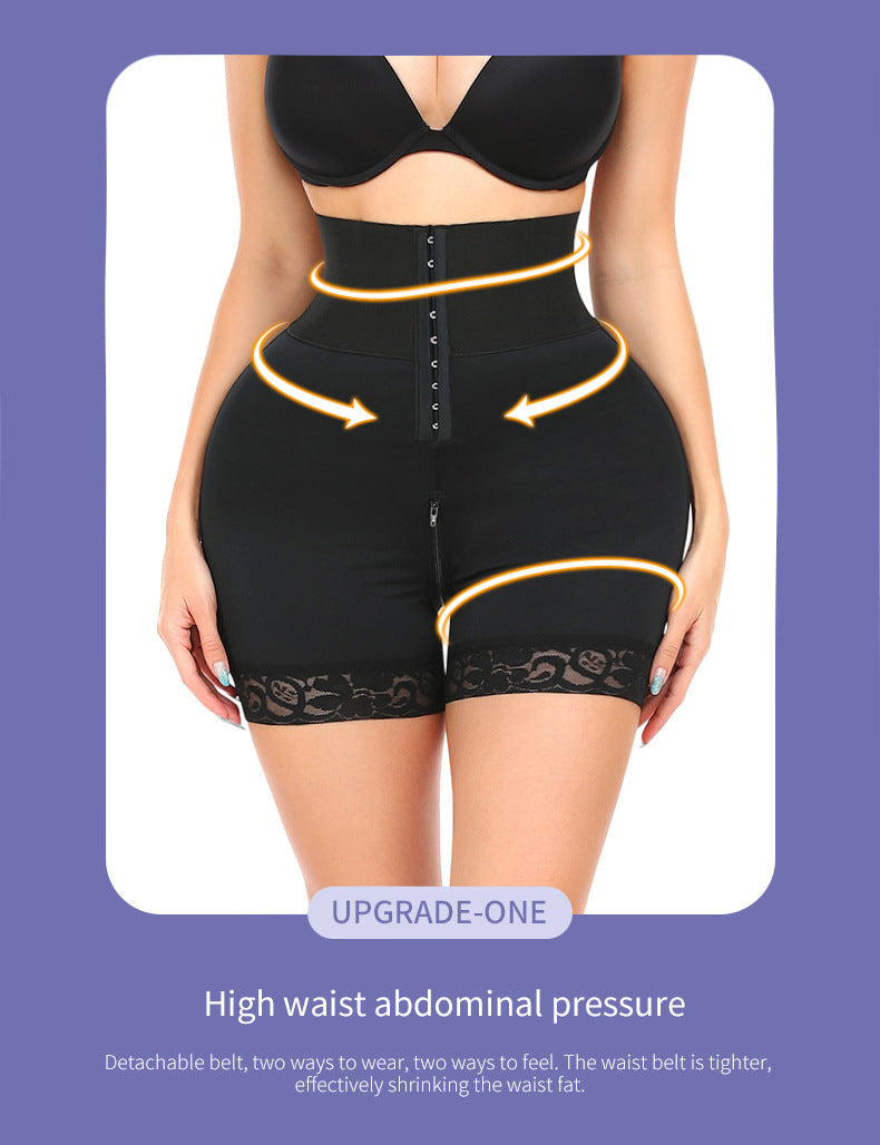 BBL Effect Faja Shorts – Tiefer Rückenausschnitt